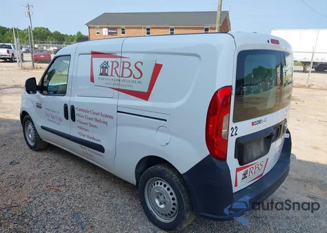 2020 Ram Promaster City Tradesman from USA, damaged, VIN ZFBHRFAB9L6P36239